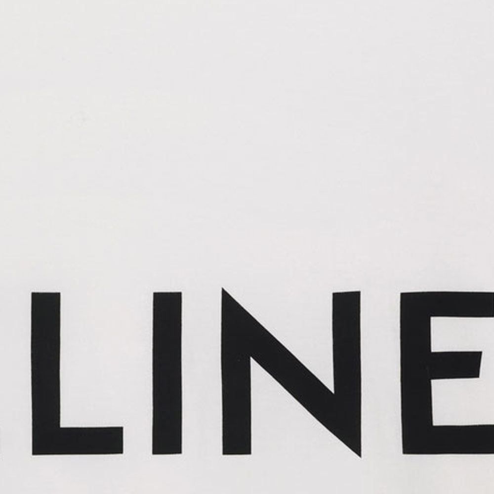 Sizing CELINE 2022春夏系列 男女同款 白色印花圆领T恤 2X681671Q-01CC