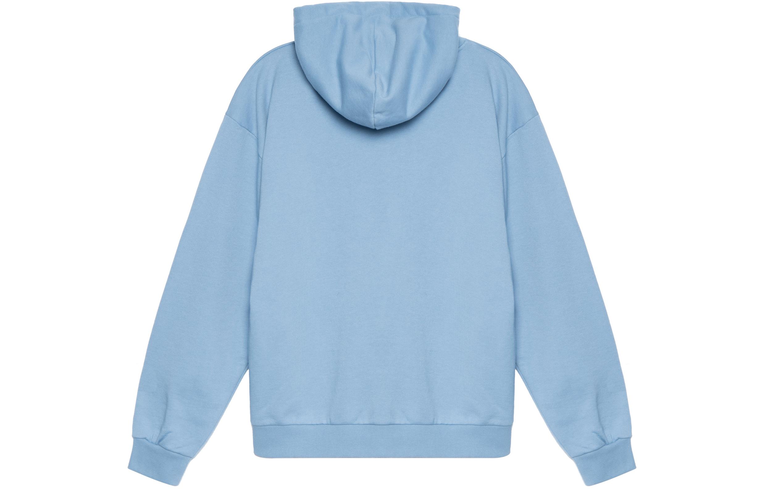 Lookbook Celine SS22 字母印花藍色寬鬆連帽衫 2Y321670Q-05WL