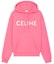 Buy CELINE SS22 粉色連帽上衣 羊毛長袖款式附品牌標誌 2Y321670Q-25FE