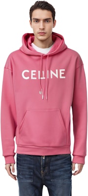 CELINE SS22 粉色連帽上衣 羊毛長袖款式附品牌標誌 2Y321670Q-25FE Purchase CELINE SS22 粉色連帽上衣 羊毛長袖款式附品牌標誌 2Y321670Q-25FE