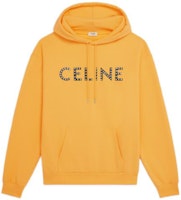 CELINE SS22 Studded Letter Print Oversized Sweatshirt Yellow Fashion. 2Y695670Q-11MD CELINE SS22 Studded Letter Print Oversized Sweatshirt Yellow Fashion. 2Y695670Q-11MD