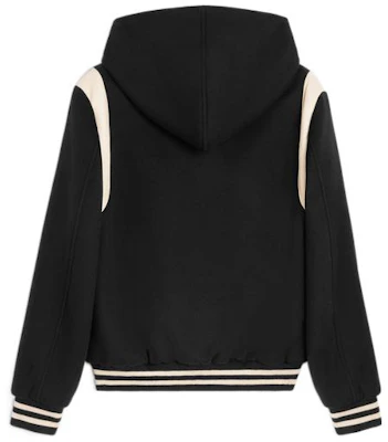 셀린느 SS23 블랙 패치워크 캐주얼 버튼 자켓. 2V98M110R-38NO Lookbook 셀린느 SS23 블랙 패치워크 캐주얼 버튼 자켓. 2V98M110R-38NO