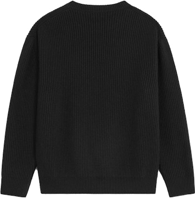 CELINE SS23 Sweater Rajut Hitam Logo Kristal Kasual. 2AG77445U-38NO Lookbook CELINE SS23 Sweater Rajut Hitam Logo Kristal Kasual. 2AG77445U-38NO