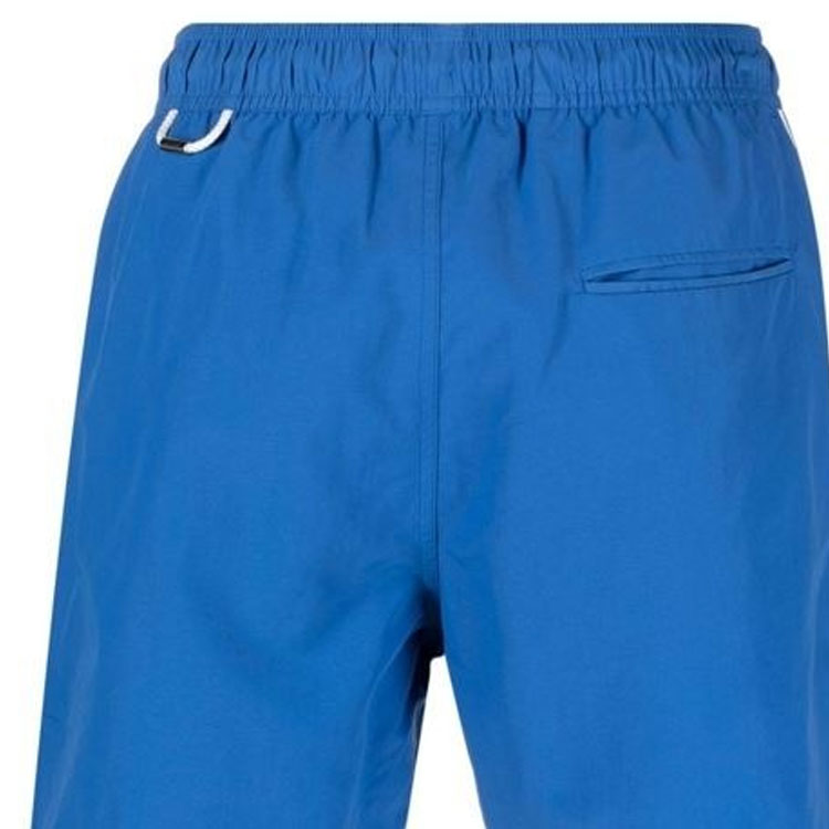 Sizing CELINE SS23  Blue Logo Print Mid-Waist Casual Shorts. 2Z393519U-07RB