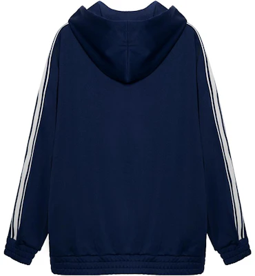 思琳 SS23 蓝色标志印花拉链连帽夹克. 2Y58B121O-07OW Lookbook 思琳 SS23 蓝色标志印花拉链连帽夹克. 2Y58B121O-07OW