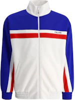 CELINE SS23 Colorblock Zip-Up Jacket with Long Sleeves - Multicolor 2Y84A121O-01XP CELINE SS23 Colorblock Zip-Up Jacket with Long Sleeves - Multicolor 2Y84A121O-01XP