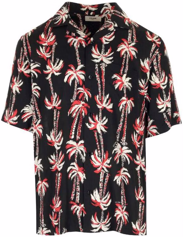 celine-ss-23-floral-print-short-sleeve-shirt-black-2-c946727-t-96-ng