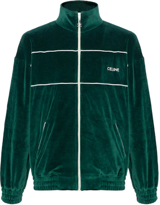 CELINE SS23 Green Logo Embroidered Long Sleeve Casual Jacket. 2Y69B679I-55VZ Buy CELINE SS23 Green Logo Embroidered Long Sleeve Casual Jacket. 2Y69B679I-55VZ