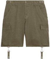 CELINE SS23 Green Solid Color Stylish Button Shorts. 2Z383403E31GR CELINE SS23 Green Solid Color Stylish Button Shorts. 2Z383403E31GR