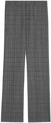 CELINE SS23 Grey Plaid Straight-Leg Casual Pants. 2P194816H-38GR Order CELINE SS23 Grey Plaid Straight-Leg Casual Pants. 2P194816H-38GR