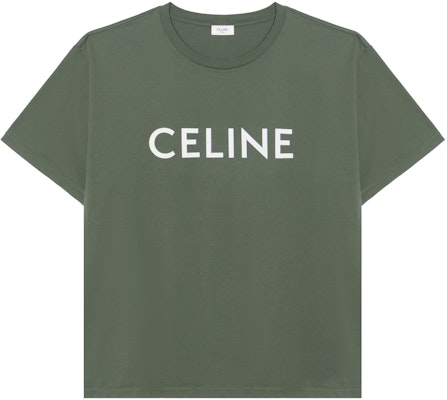 CELINE SS23 标志印花T恤 淡绿色 2X681671Q-02KF Buy CELINE SS23 标志印花T恤 淡绿色 2X681671Q-02KF
