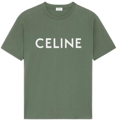 CELINE SS23 标志印花T恤 淡绿色 2X681671Q-02KF Order CELINE SS23 标志印花T恤 淡绿色 2X681671Q-02KF