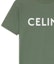 Sizing CELINE SS23 标志印花T恤 淡绿色 2X681671Q-02KF