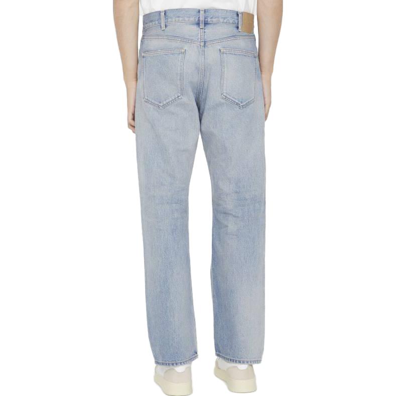 CELINE SS23  Loose Low-Waist Distressed Jeans - Blue 2N574033S08WT 圖 4