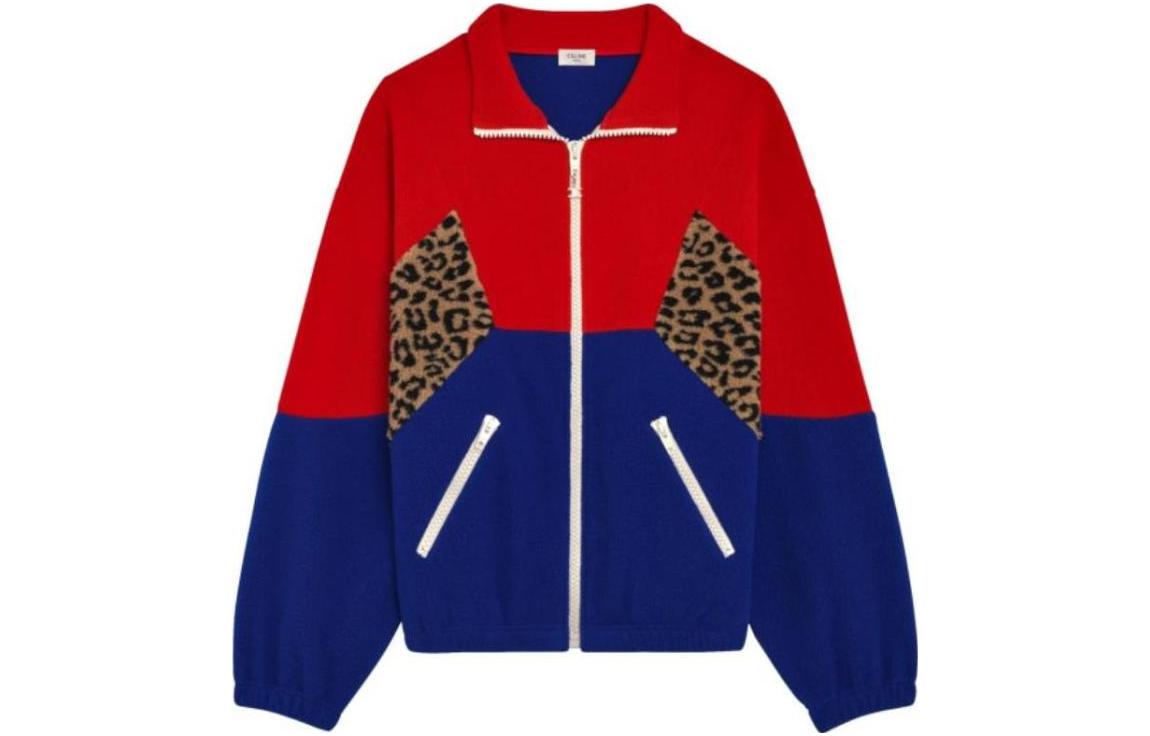 Order CELINE SS23  Patchwork Zip Casual Jacket Multicolor. 2Y284702M-27BJ