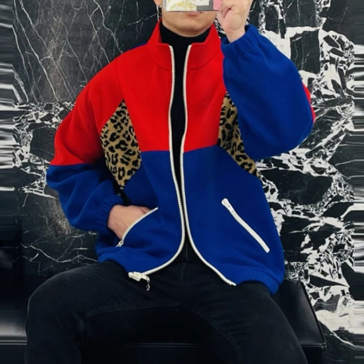 Purchase CELINE SS23  Patchwork Zip Casual Jacket Multicolor. 2Y284702M-27BJ