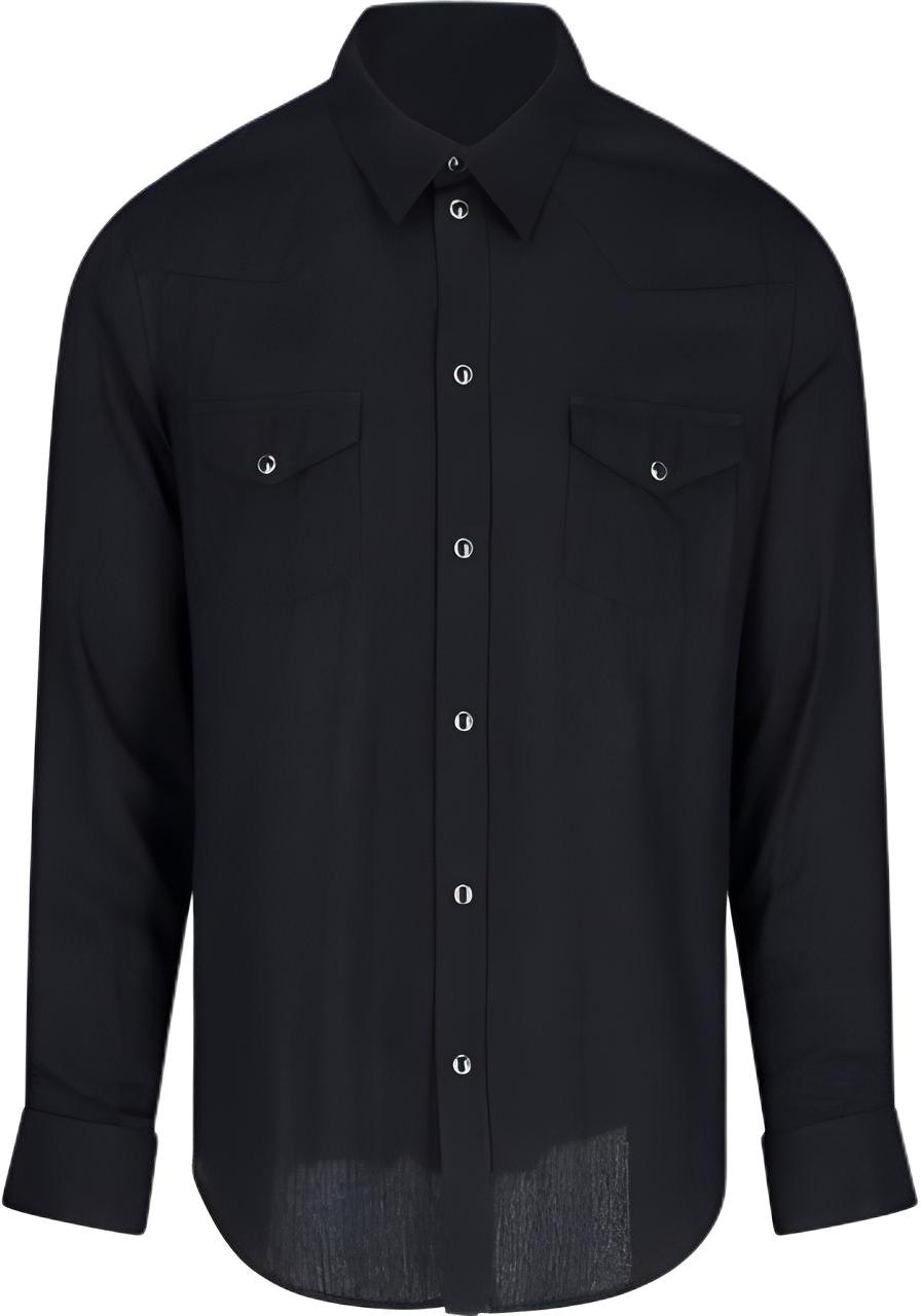 celine-ss-23-solid-color-long-sleeve-button-up-shirt-black-2-c143143-l-38-no
