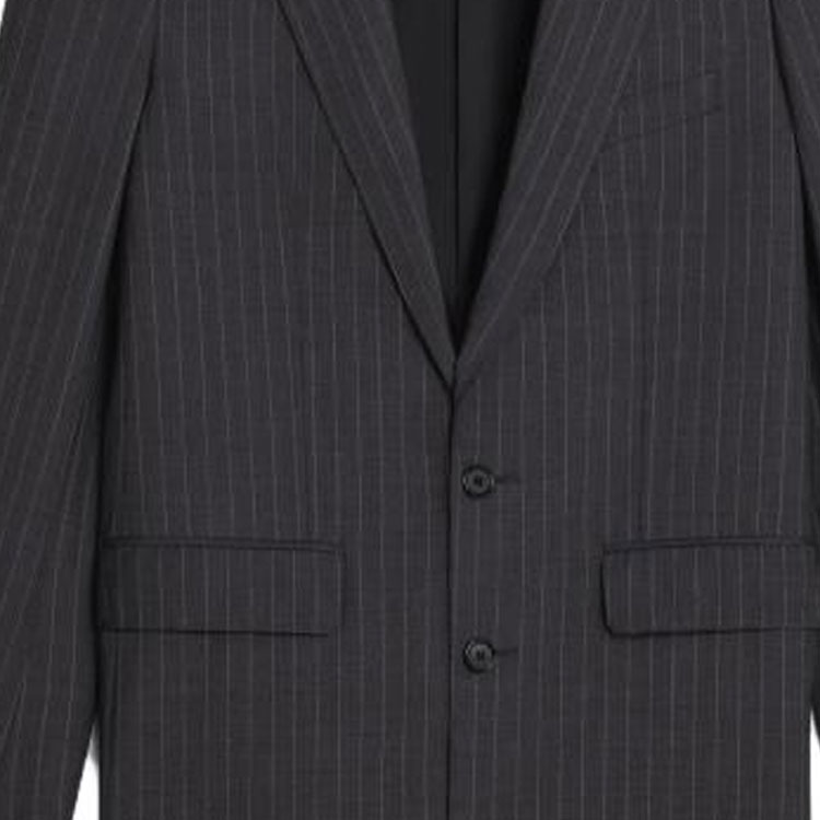 Purchase CELINE 2023春夏灰色条纹单排扣休闲西装外套. 2V20J184T-08CR