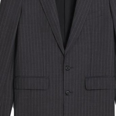 CELINE 2023春夏灰色条纹单排扣休闲西装外套. 2V20J184T-08CR Purchase CELINE 2023春夏灰色条纹单排扣休闲西装外套. 2V20J184T-08CR