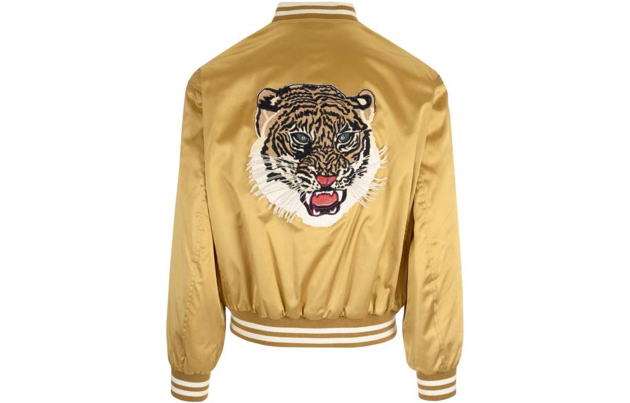 CELINE SS23  Yellow Tiger Head Embroidered Loose Fit Jacket 2W866497M-35OR 圖 2