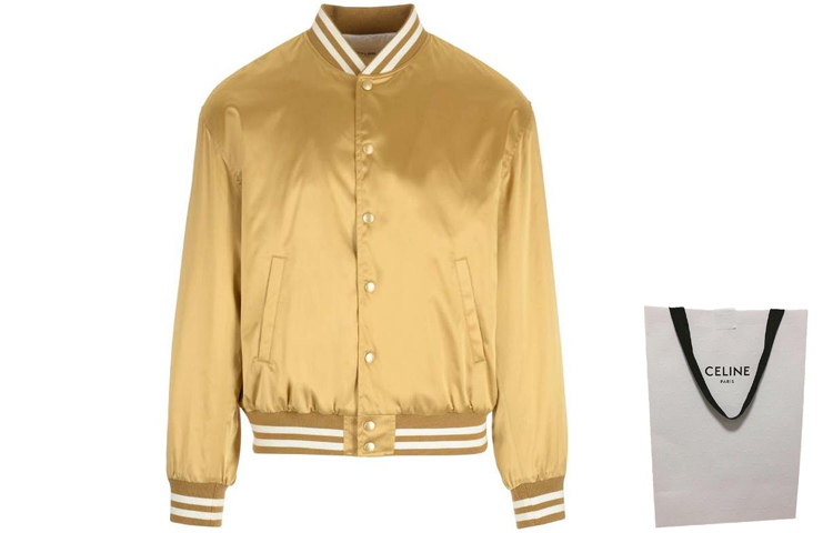 CELINE SS23  Yellow Tiger Head Embroidered Loose Fit Jacket 2W866497M-35OR 圖 4