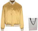 Shop CELINE SS23 Jaket Longgar Bordir Kepala Harimau Kuning 2W866497M-35OR