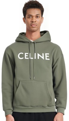 CELINE SS23 Bauhaus Cetakan Huruf Hoodie Hijau Lelaki 2Y321670Q-02KF Shop CELINE SS23 Bauhaus Cetakan Huruf Hoodie Hijau Lelaki 2Y321670Q-02KF