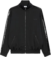 Celine SS23 Black Zip-Up Jacket with Logo Print Long Sleeves Casual Style 2Y892121O-38NO Celine SS23 Black Zip-Up Jacket with Logo Print Long Sleeves Casual Style 2Y892121O-38NO