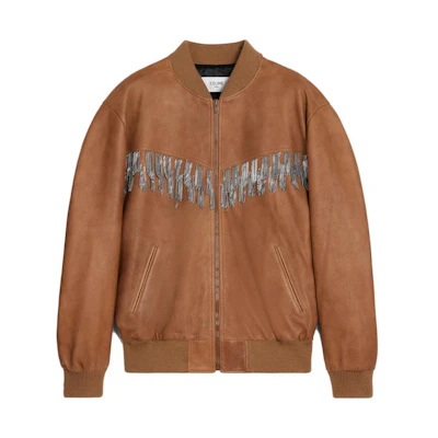 Celine SS23 Chain Zip Solid Jacket Khaki 2EE28265T-18NC
