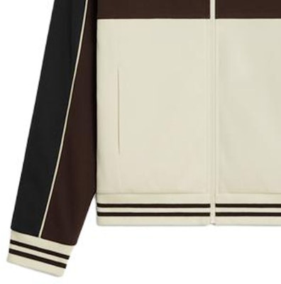 CELINE SS23 Colorblock Logo Embroidered High Neck Jacket for Men. 2Y43C121O-01ZR Cheap CELINE SS23 Colorblock Logo Embroidered High Neck Jacket for Men. 2Y43C121O-01ZR