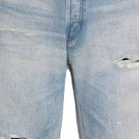 Details for CELINE SS23 Distressed Washed Straight-Leg Jeans for Men Blue. 2N829033S-08WT