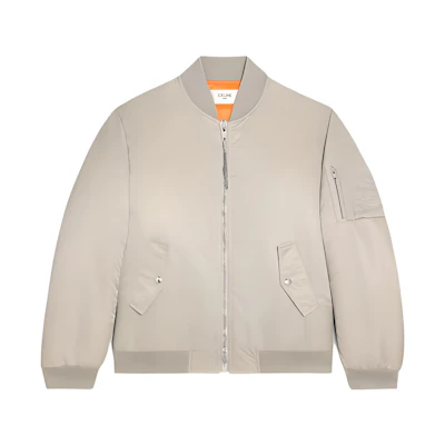Celine SS23 Grey Letter Print Casual Jacket 2W4268890-08GC