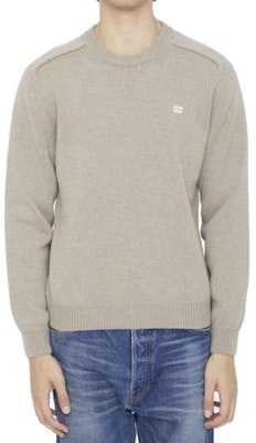 CELINE SS23 Sweater Pria Lengan Panjang Warna Coklat Muda Crewneck. 2AC85048T03SD Buy CELINE SS23 Sweater Pria Lengan Panjang Warna Coklat Muda Crewneck. 2AC85048T03SD