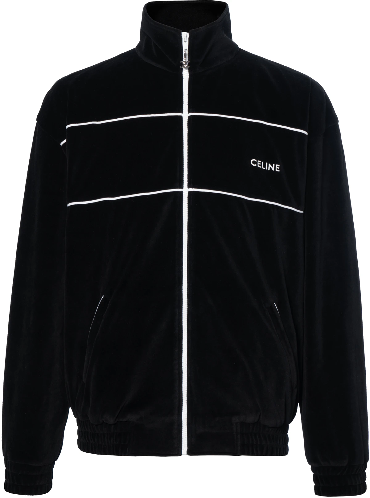 celine-ss-23-striped-embroidered-logo-stand-collar-jacket-black-2-y69-b748-q-38-aw