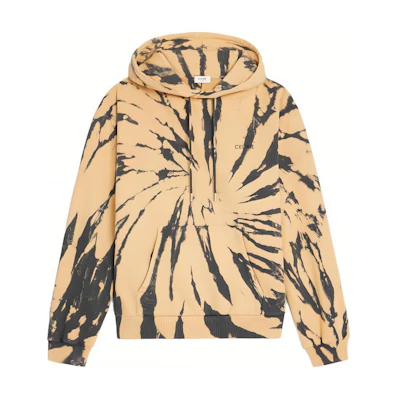 Celine SS23 Tie-Dye Logo Print Oversized Hoodie Beige () 2Y91B333U-09BX