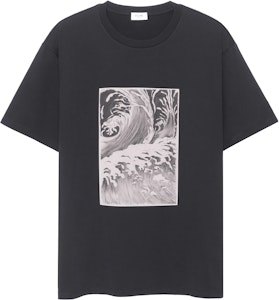 赛琳 CELINE SS23 波浪印花圆领短袖休闲T恤 黑色. 2X45F671Q-38AW Buy 赛琳 CELINE SS23 波浪印花圆领短袖休闲T恤 黑色. 2X45F671Q-38AW