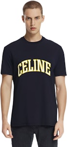 CELINE SS24 黑色字母印花圓領短袖T恤。 2X60L671Q-38YG Lookbook CELINE SS24 黑色字母印花圓領短袖T恤。 2X60L671Q-38YG