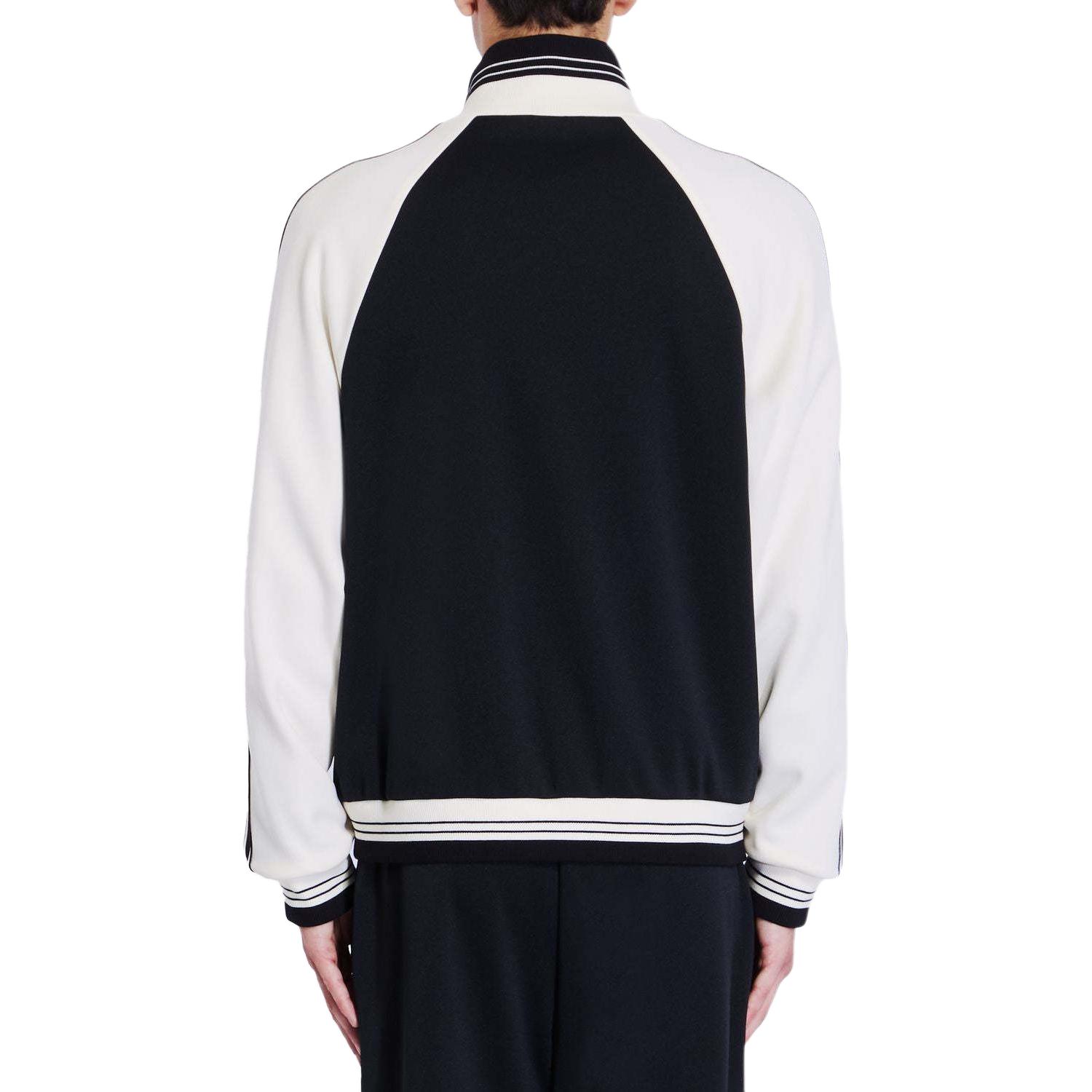 Purchase セリーヌ SS24 カラーブロック ハイネック ラグラン ジップ スウェットシャツ - ブラック 2Y14H121O-38EC