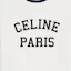 Sizing CELINE SS24 印花白色短袖T恤 螢光白 2X45M671Q-01NB