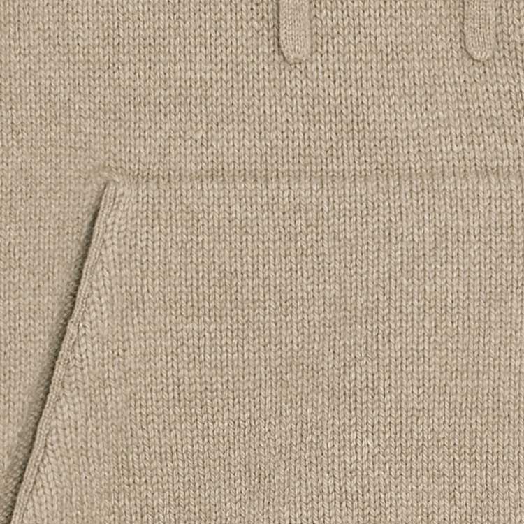 Shop 셀린느 SS24 솔리드 로고 자수 후디 샌드 베이지. 2AC87048T-03SD