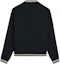 Lookbook セリーヌ SS24 ストライプ ベースボールカラー ジップジャケット - ブラック 2Y04H121O-BZZ8