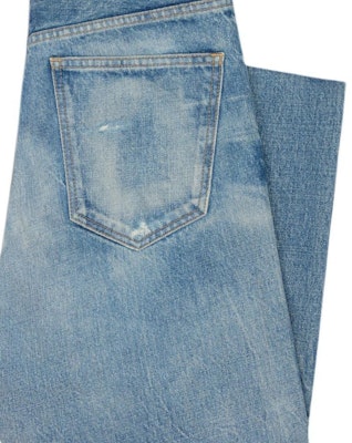 CELINE SS24黎明色水洗直筒牛仔裤带侧拉链口袋 2N574662X-08LI Purchase CELINE SS24黎明色水洗直筒牛仔裤带侧拉链口袋 2N574662X-08LI