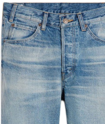 CELINE SS24黎明色水洗直筒牛仔裤带侧拉链口袋 2N574662X-08LI Details for CELINE SS24黎明色水洗直筒牛仔裤带侧拉链口袋 2N574662X-08LI