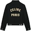 Lookbook Celine SS24 Jaket Kasual Hitam Lengan Panjang Rekaan Single-Breasted 2Q757665W-08LH