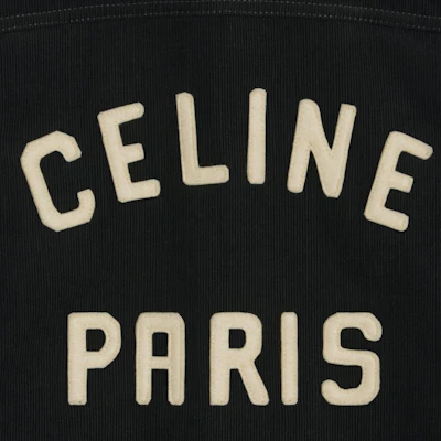 Celine SS24 Jaket Kasual Hitam Lengan Panjang Rekaan Single-Breasted 2Q757665W-08LH Shop Celine SS24 Jaket Kasual Hitam Lengan Panjang Rekaan Single-Breasted 2Q757665W-08LH