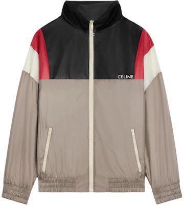 Celine SS24 拼色刺繡Logo寬鬆高領外套 多色 2W51B052I-01AG Buy Celine SS24 拼色刺繡Logo寬鬆高領外套 多色 2W51B052I-01AG