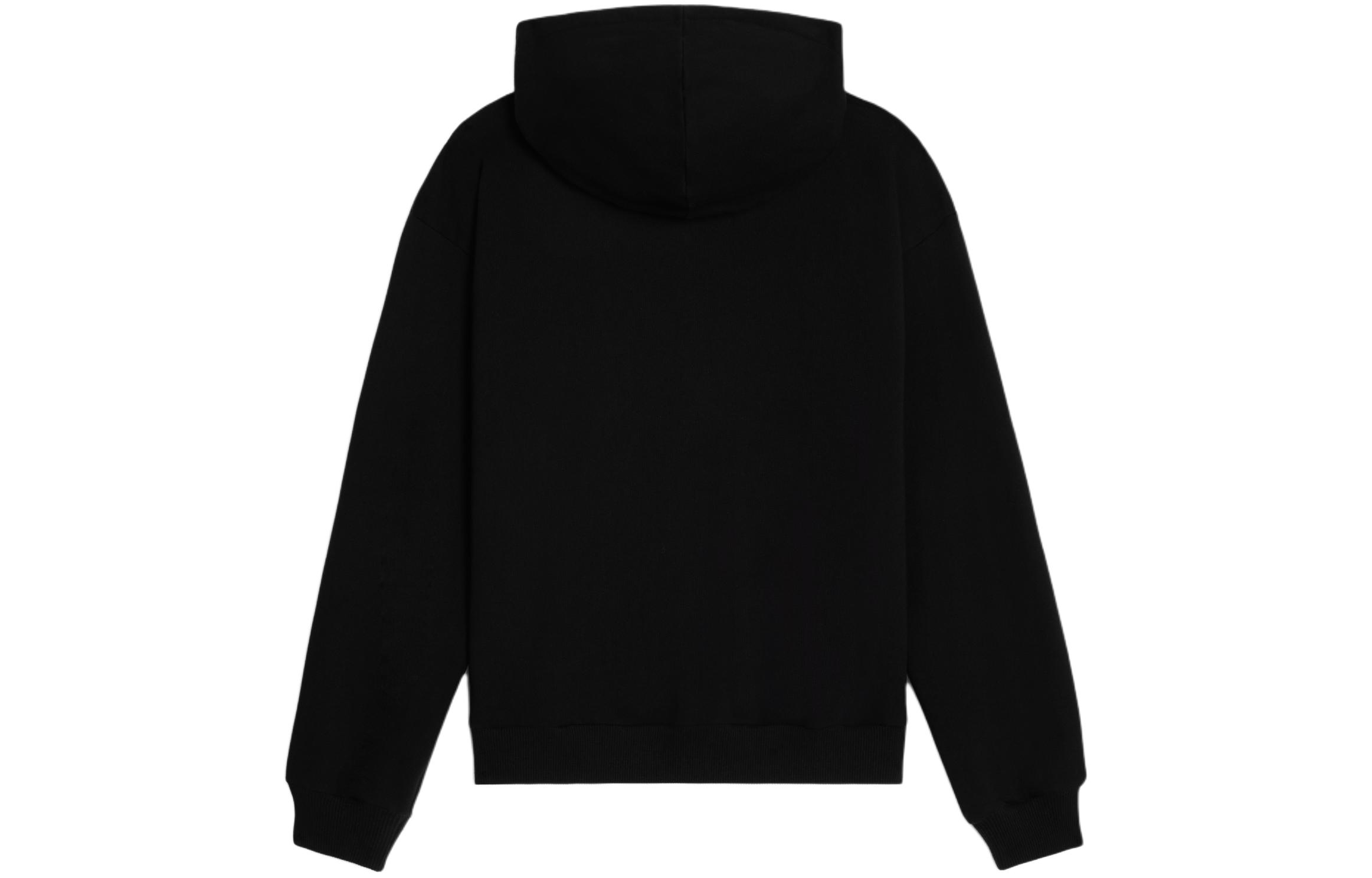 CELINE SS24 Letter Print Loose Hoodie Black  Sweatshirt. 2Y75F670Q-38JE 圖 3