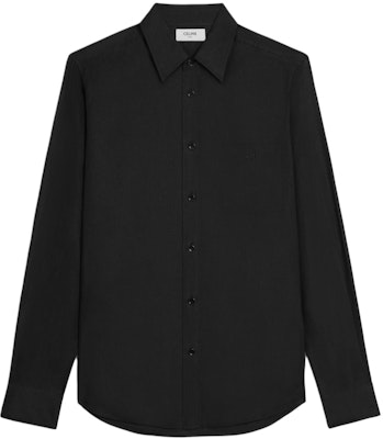 CELINE SS24 Solid Color Single-Breasted Casual Long Sleeve Shirt . 2C982170U-38NO Buy CELINE SS24 Solid Color Single-Breasted Casual Long Sleeve Shirt . 2C982170U-38NO