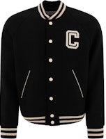 CELINE SS24 Striped Logo Single-Breasted Long Sleeve Jacket Black - 2V86W896C-38NO CELINE SS24 Striped Logo Single-Breasted Long Sleeve Jacket Black - 2V86W896C-38NO