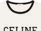 Details for CELINE SS25 Kaos Kerah Bulat Letter Slim Fit Warna Krem. RX02R507Z-01QF